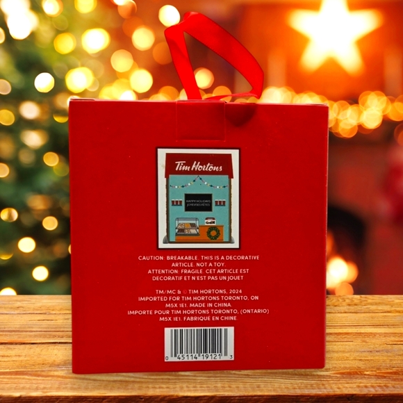 Tim Horton's 2024 Bake Shop Christmas Ornament NIB Holiday Collectible - Picture 2 of 4